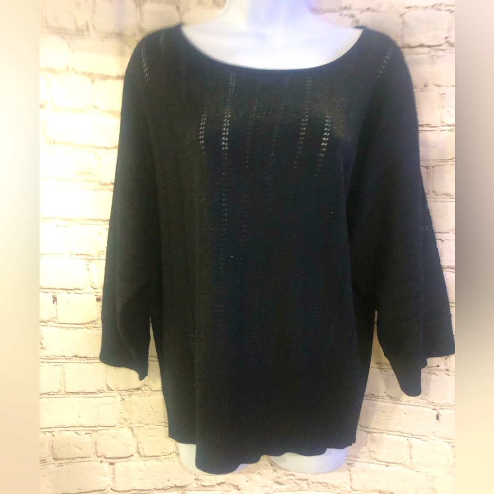 ❤️‍🔥ELEMENTZ❤️‍🔥Beautiful 3/4 Sleeve Sweater❤️‍🔥Measurements in Pics❤️‍🔥
